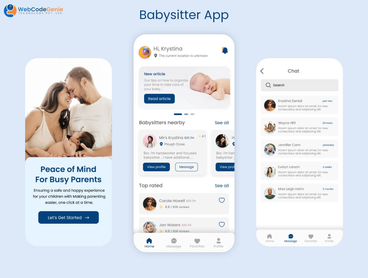 Babysitter App