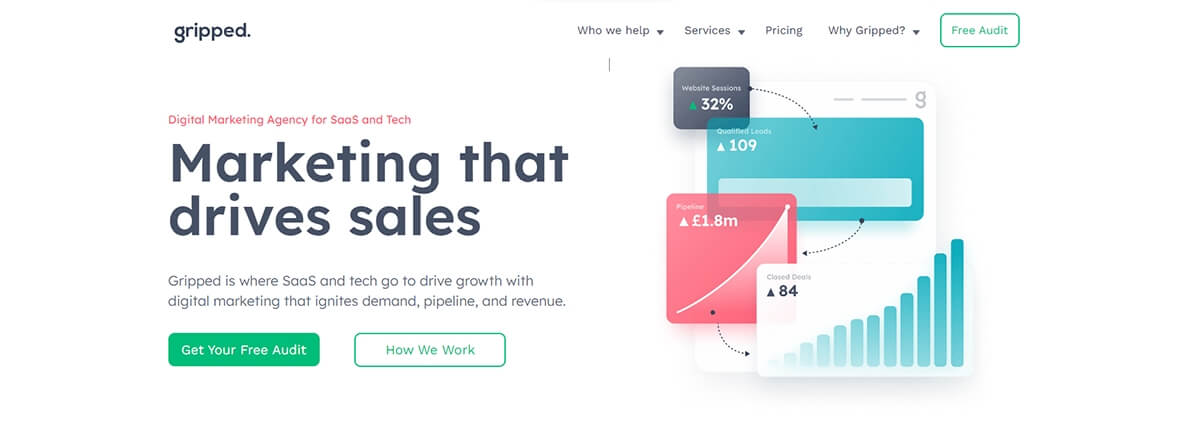 Gripped - Best Digital marketing agency UK