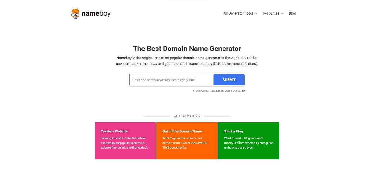 name-boy website name generator